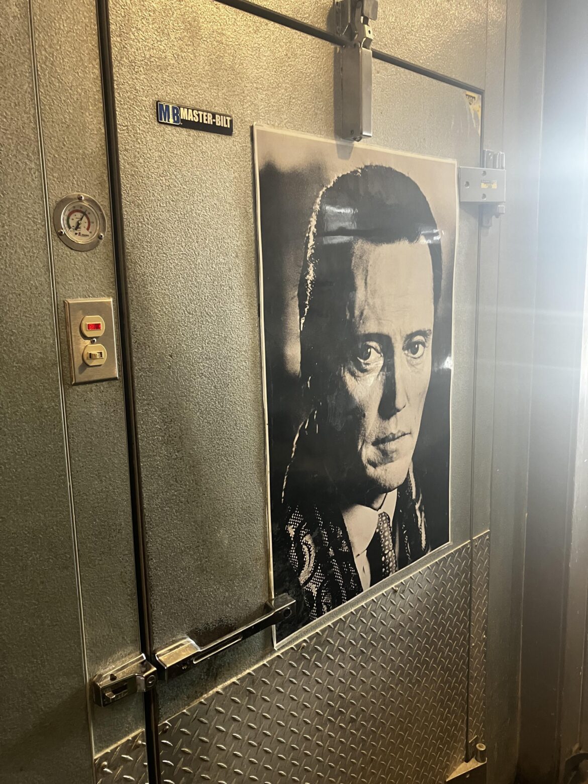 I’m a health inspector (sorry everyone).  This restaurant today had a Walken Cooler