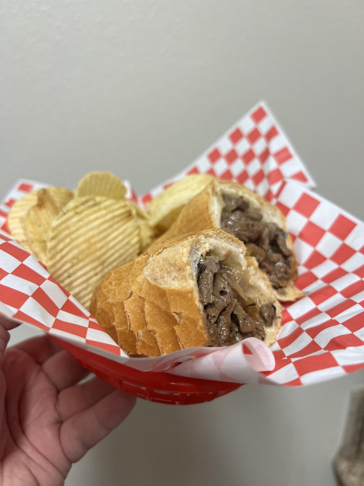 PSA: you are an adult and you’re allowed to eat out of a basket in your own home!
