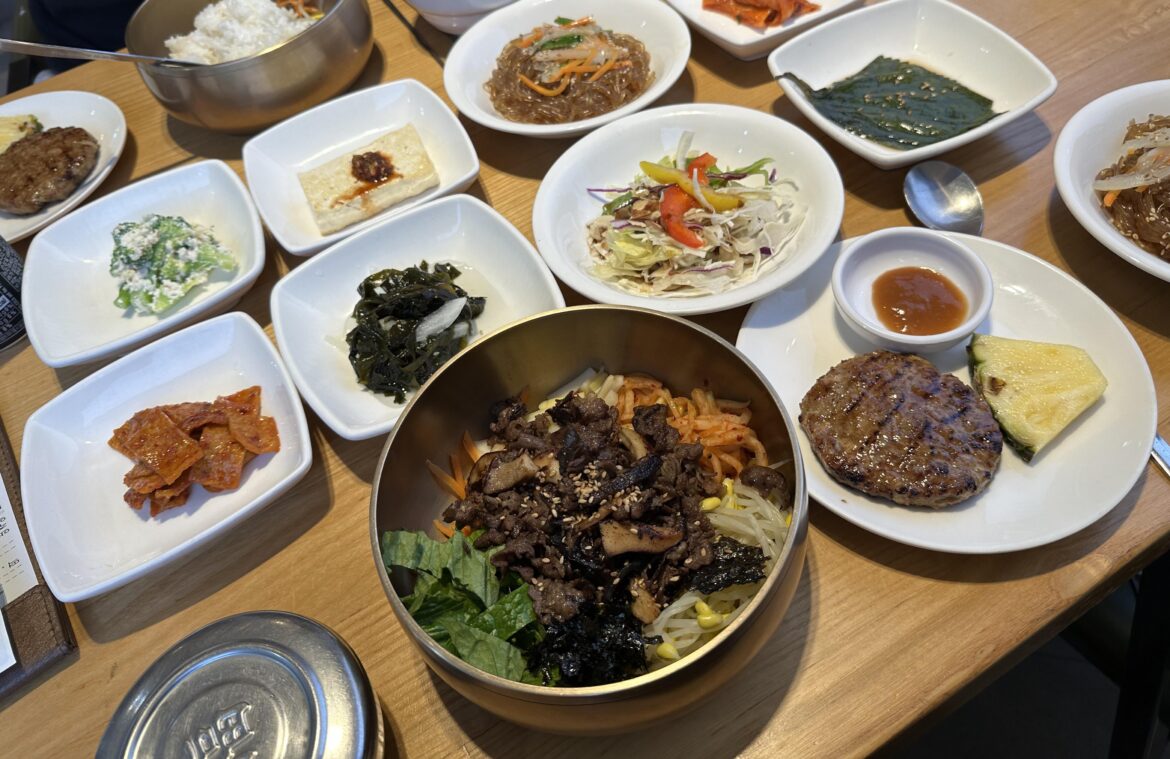 Happy New Year with Korean traditional meal !