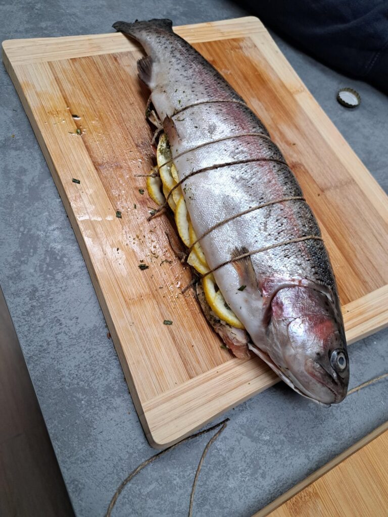 #2 Some tryouts on the kamado.