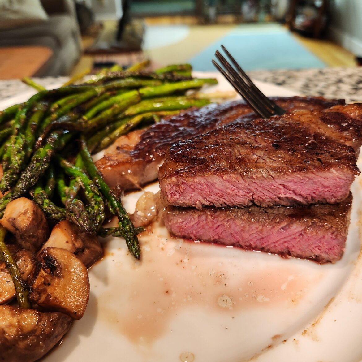 This is my sous vide ribeye, there are many others like it, but this one is mine.