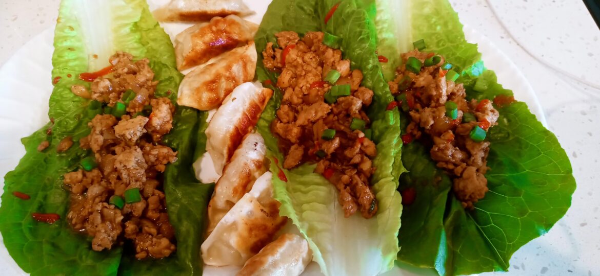 Chicken lettuce wraps
