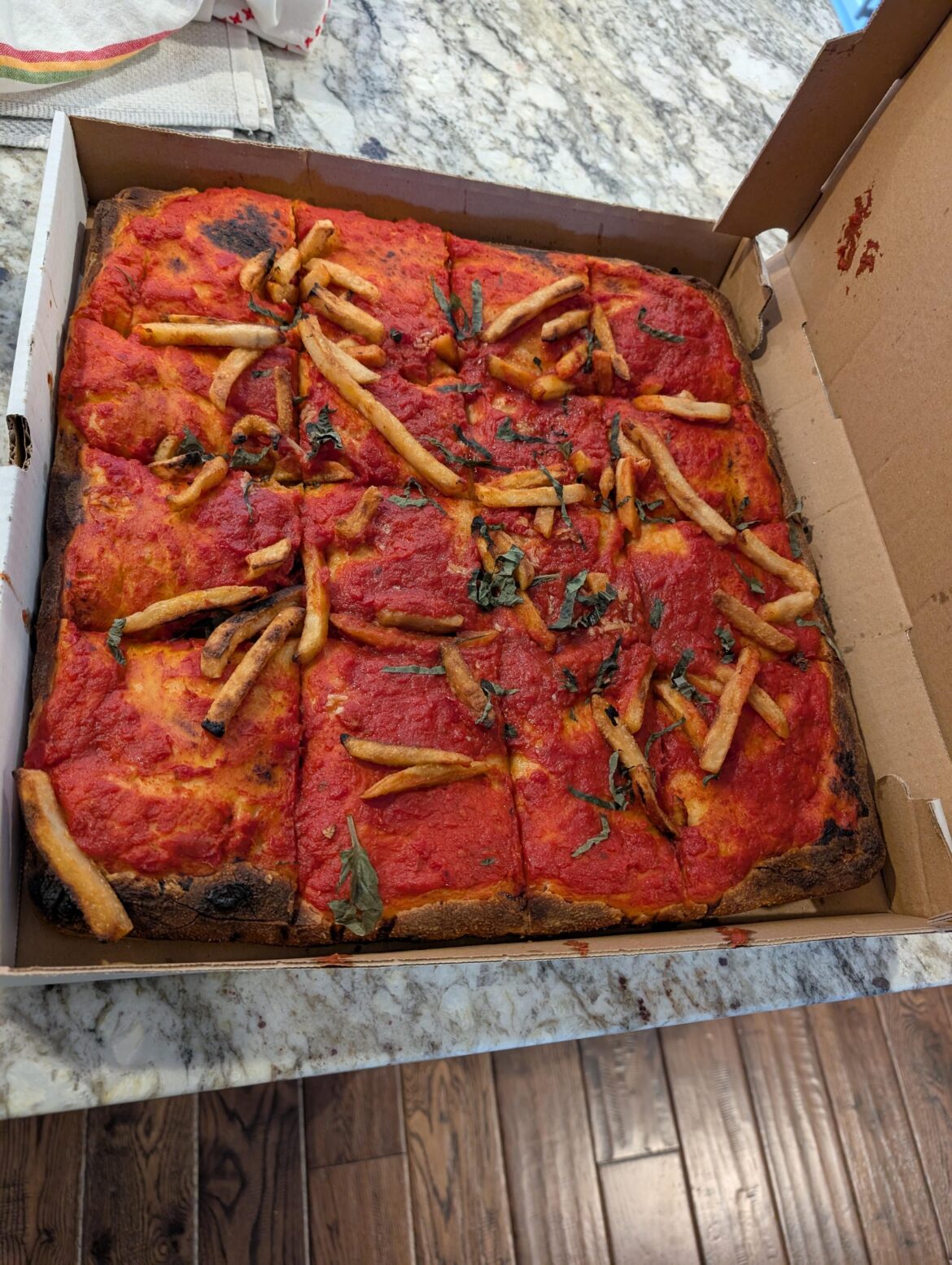Pizza w fries