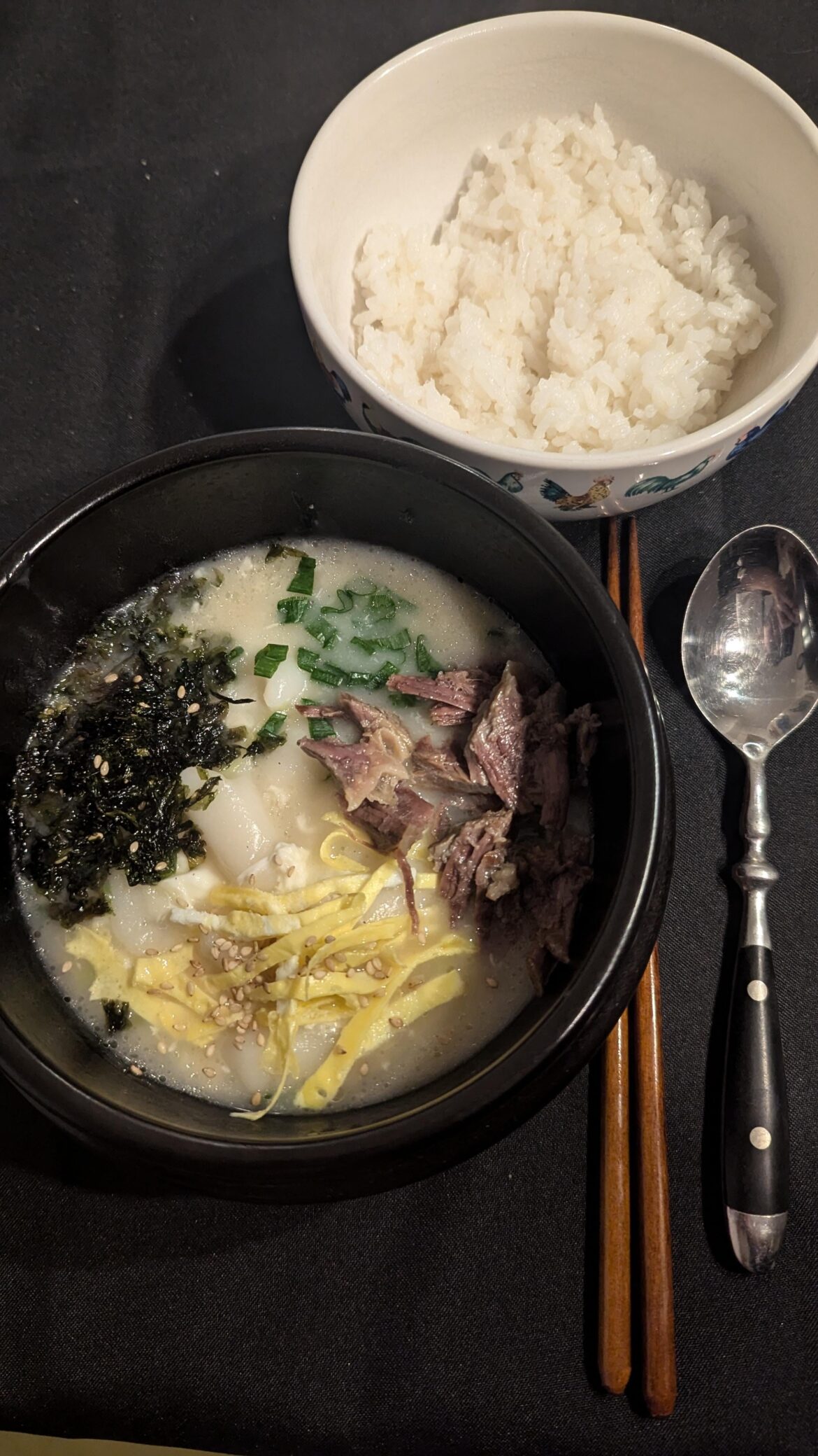 Selfmade 떡국 for new years!