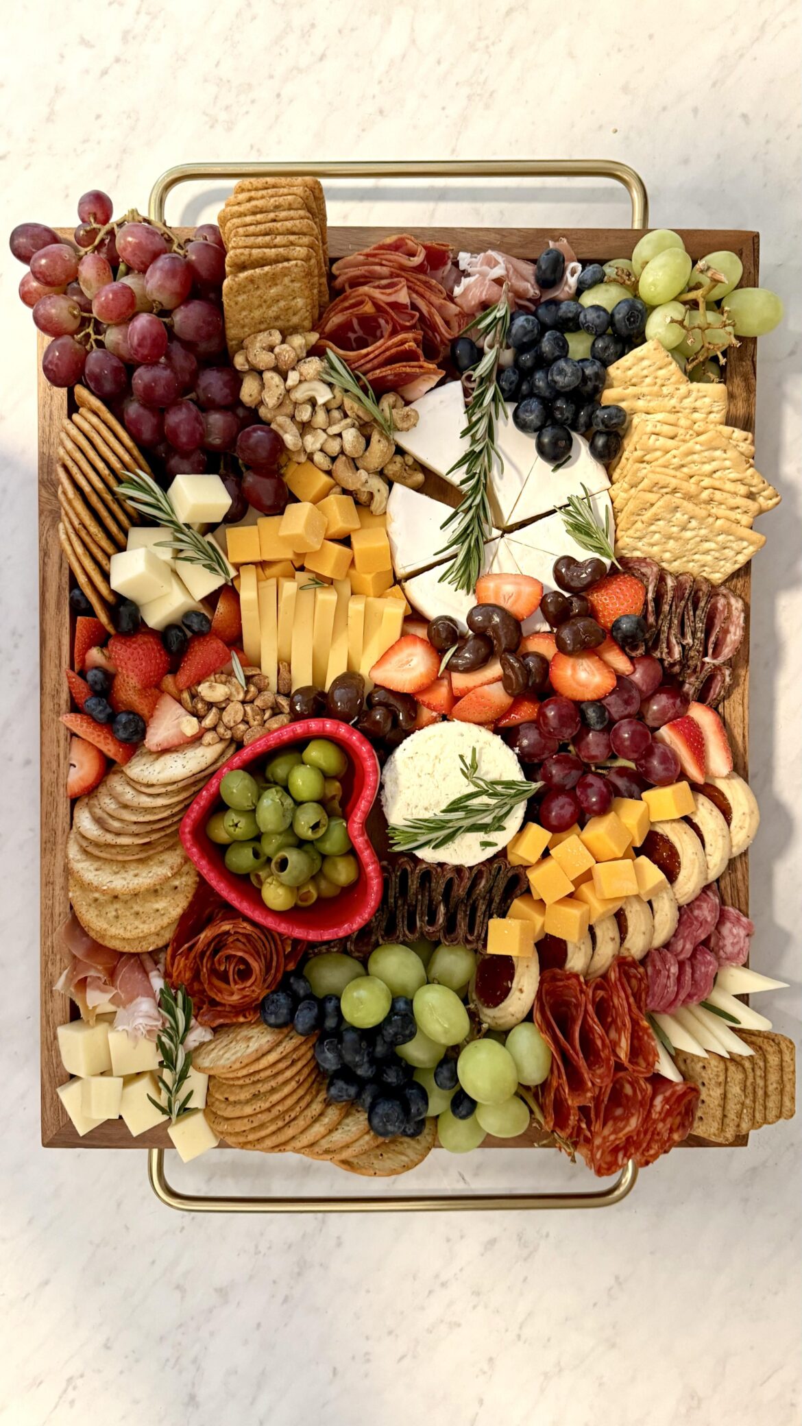 Yesterday’s board for my friend’s 30th birthday party!