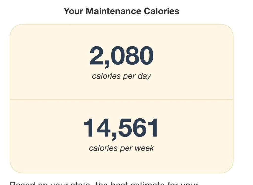 what's a good deficit for me?