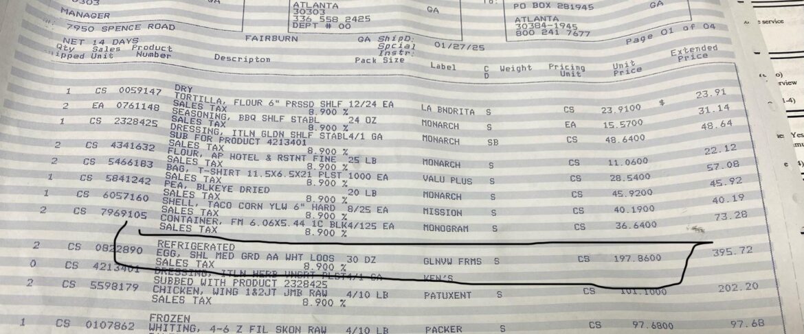 These egg prices are immaculate already!