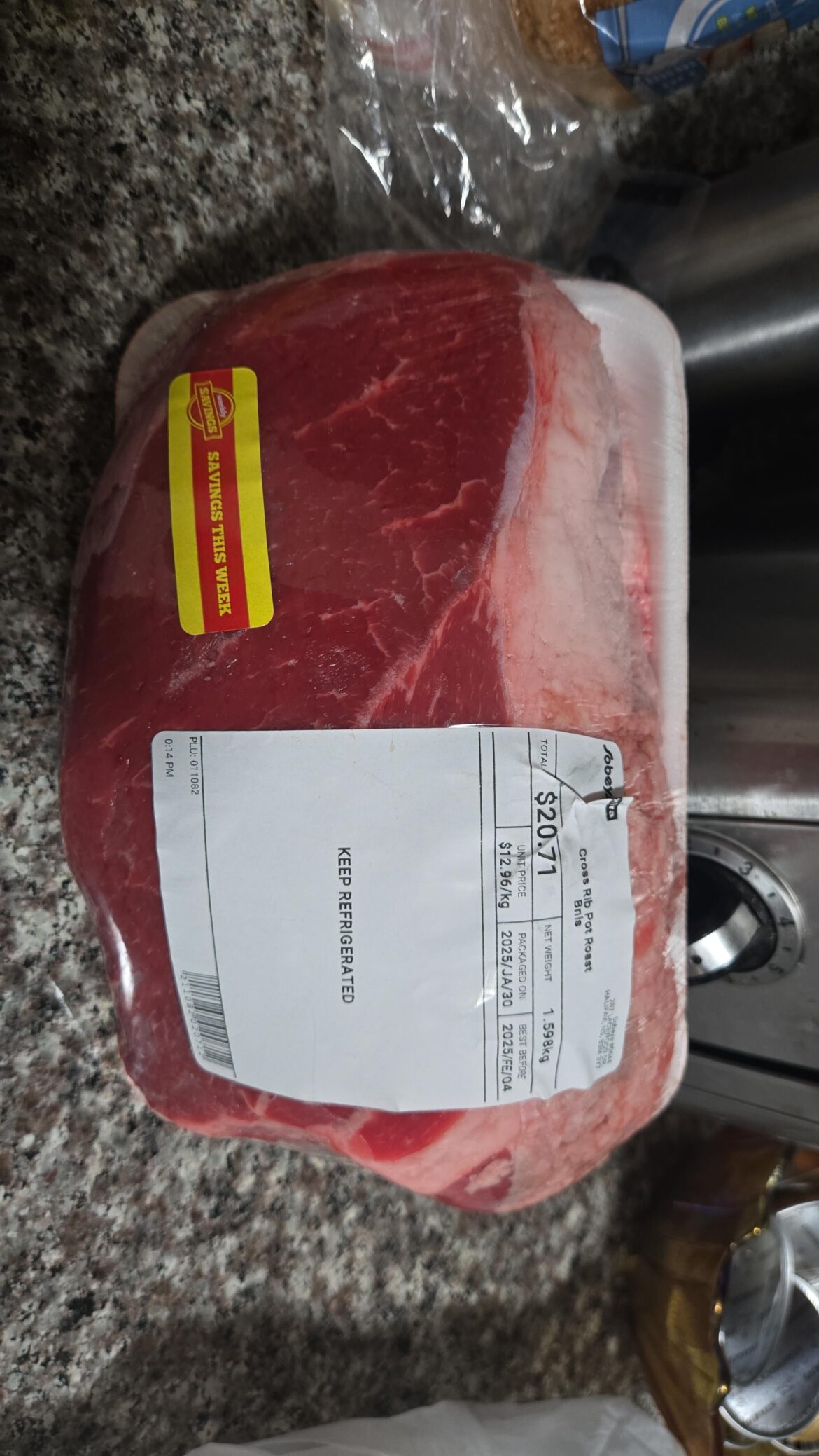 How would you guys tackle a cross rib roast?