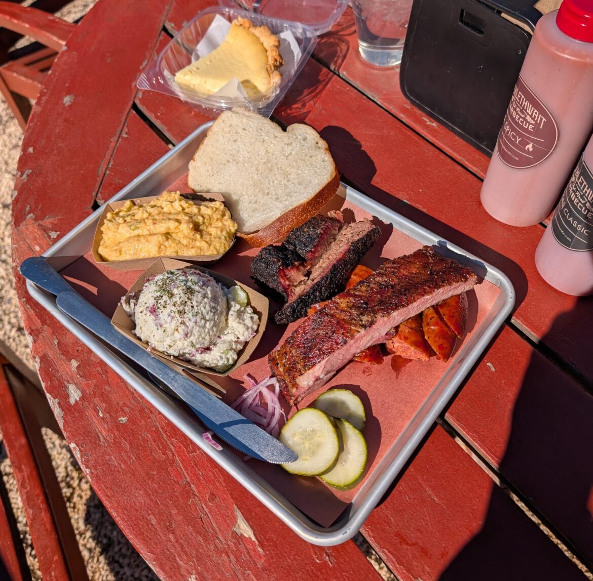 Stopped by Micklethwait BBQ when I was in Austin last week