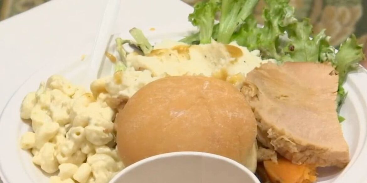 Thousands attend Potluck in the Park’s 30th Christmas dinner