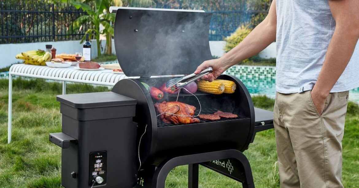 New AI pellet grill