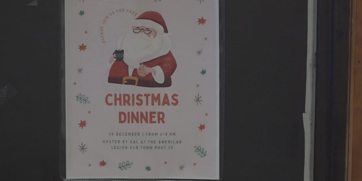 Old Town American Legion to host public free dinner on Christmas Day