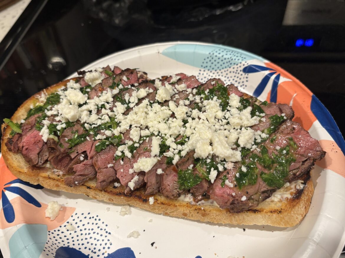 My pregnant fiancé was craving a sandwich…