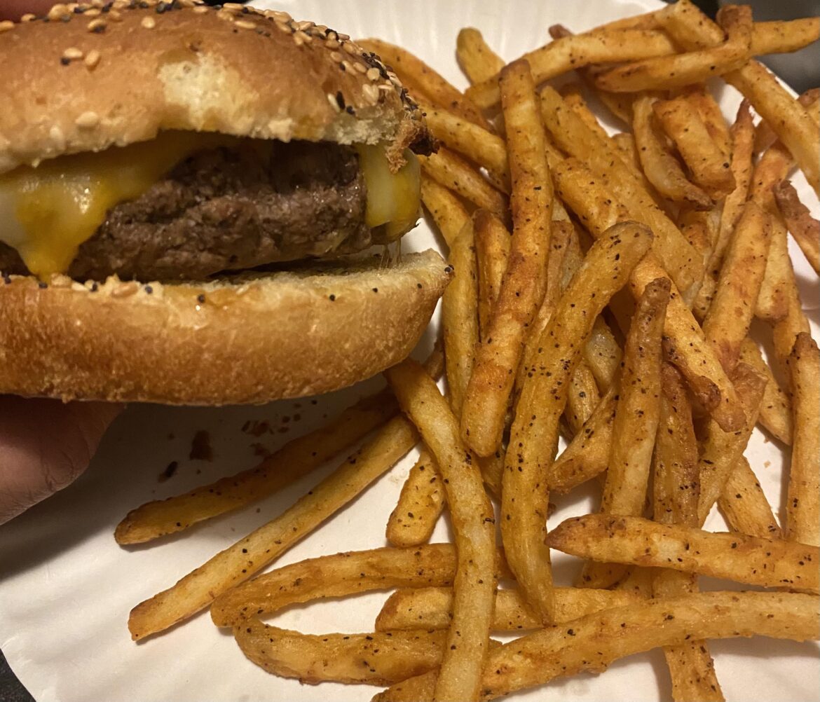 Homemade w/ Checkers Fries