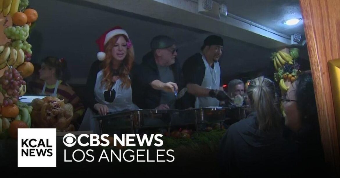 Laugh Factory hosts 45th annual Christmas dinner