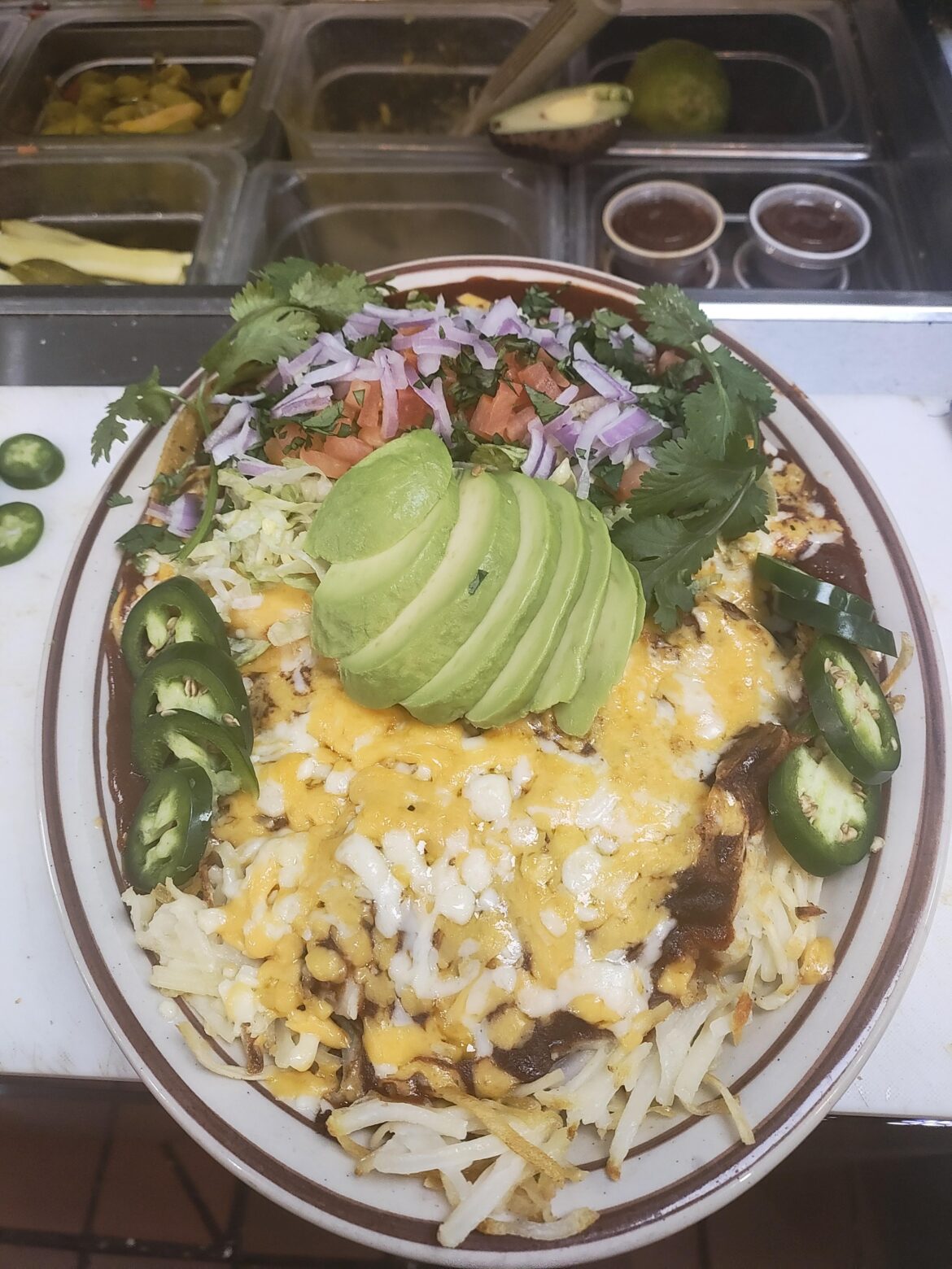 Made these Huevos Rancheros for a customer yesterday and was proud of them