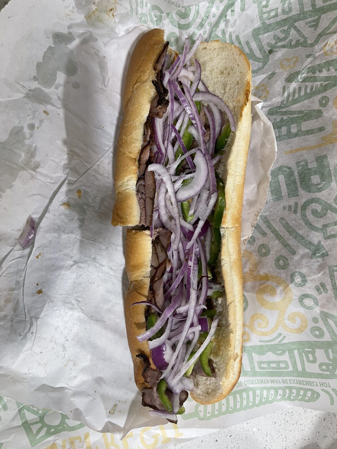 The fine people of Subway understood the assignment.