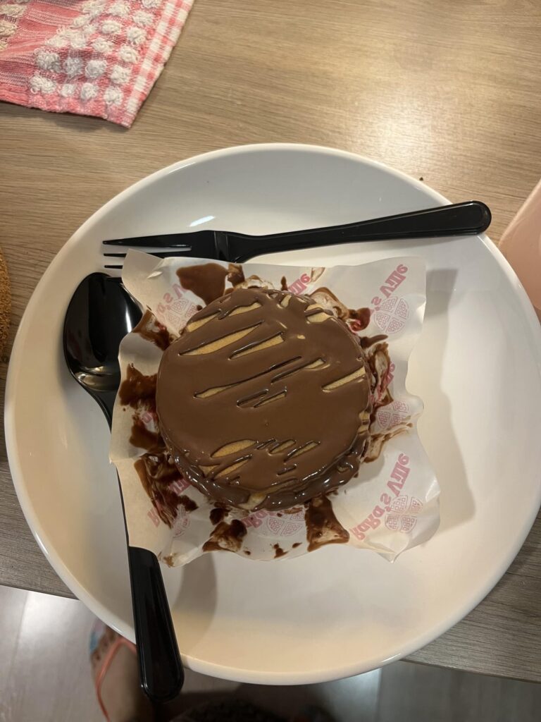 Calories I should log this as ?mini pancakes with Nutella drizzle