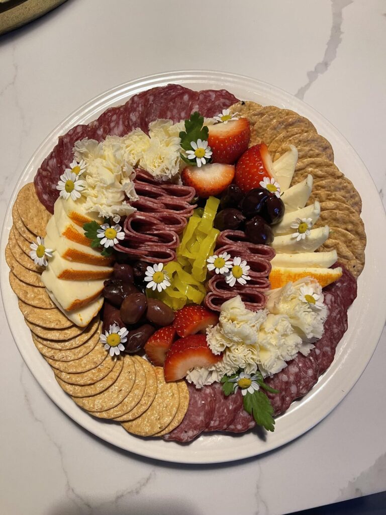 Pre-dinner board for my mom’s birthday!