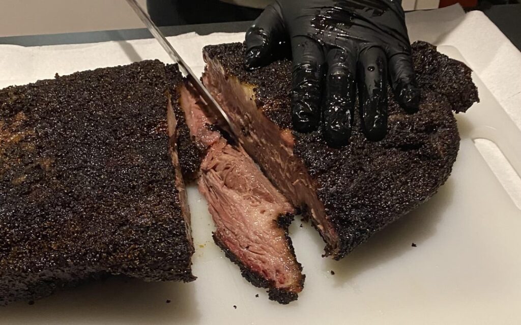 My latest brisket on Ironwood 650
