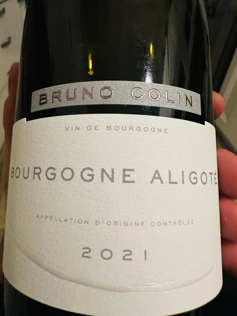 Aligoté from Bruno Colin 🥂 Aligoté from Bruno Colin 🥂