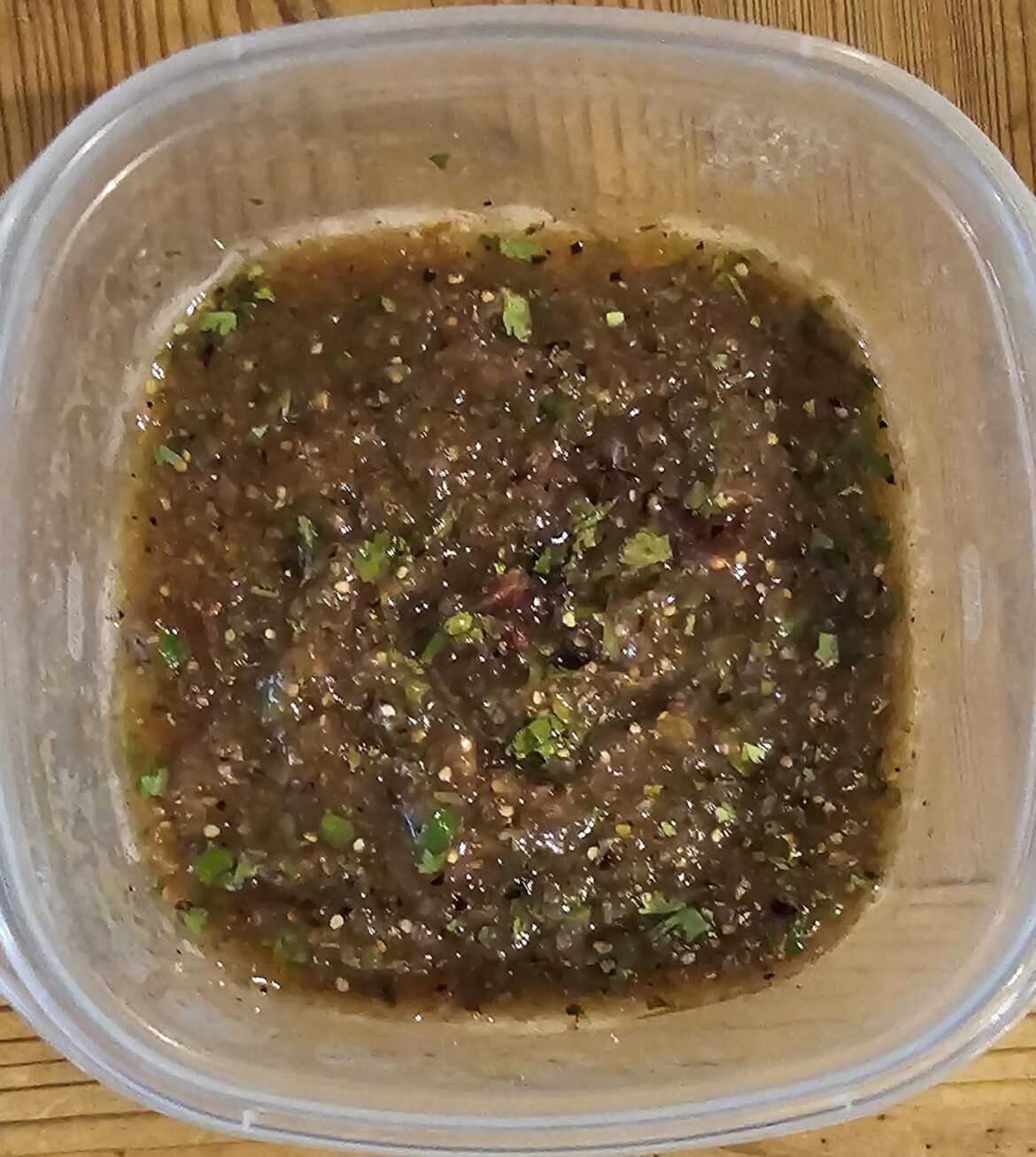 Salsa Verde first attempt