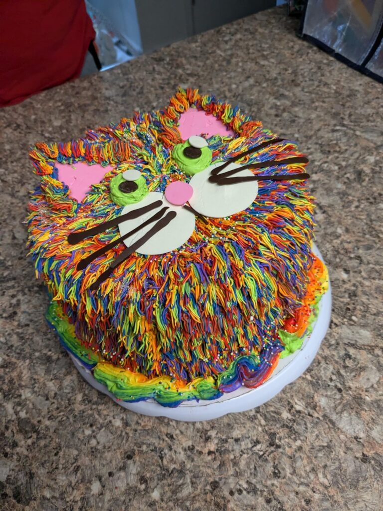 Tried my best for five year old's birthday