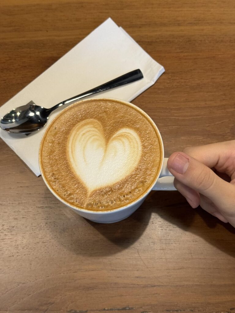 Sharing my first Latte Heart of 2025 🤍