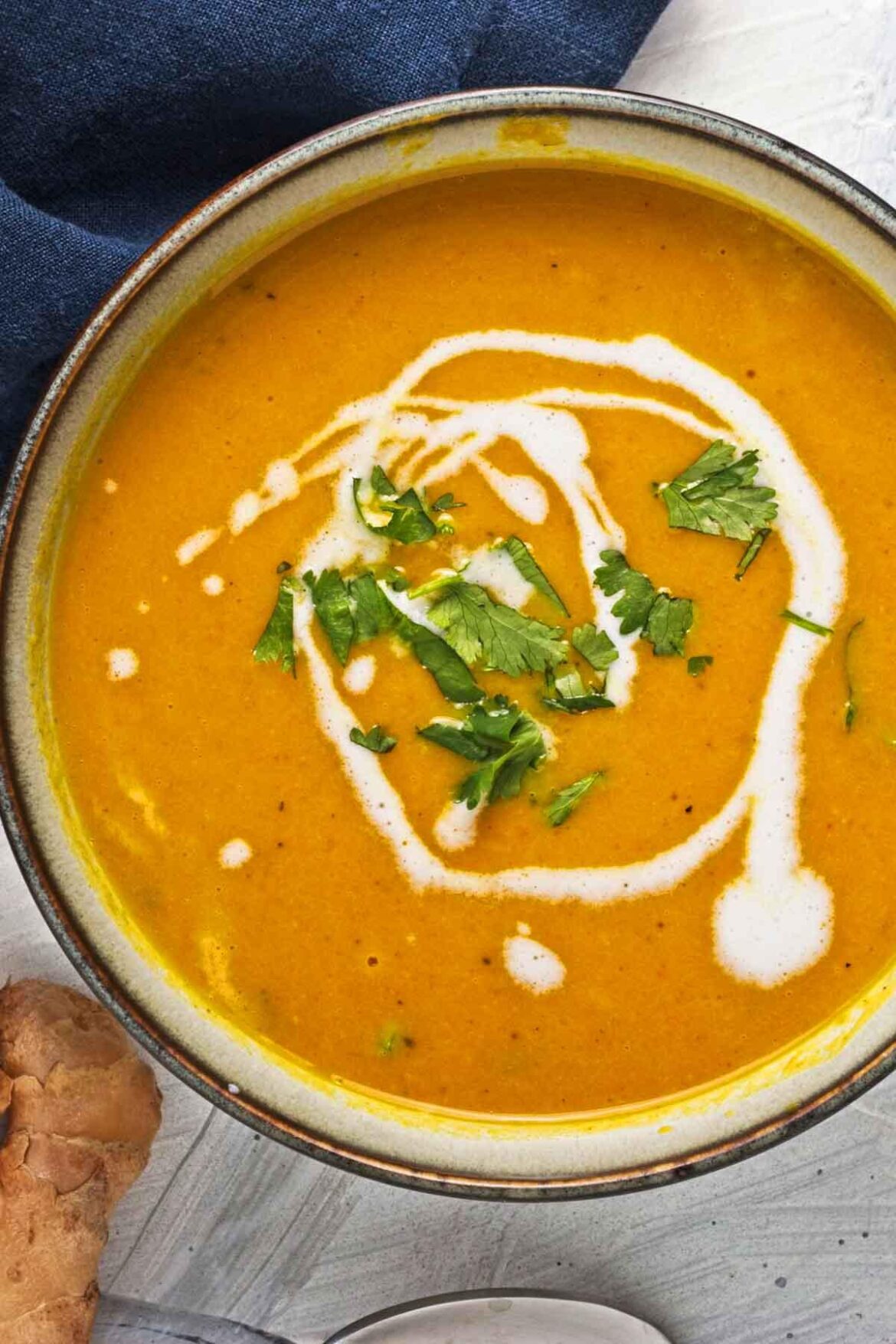 Vegan Carrot Ginger Soup