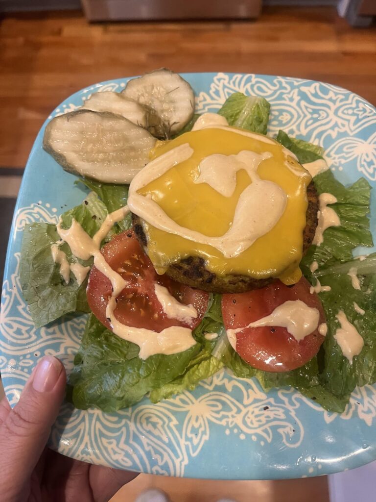 Burger craving satisfied