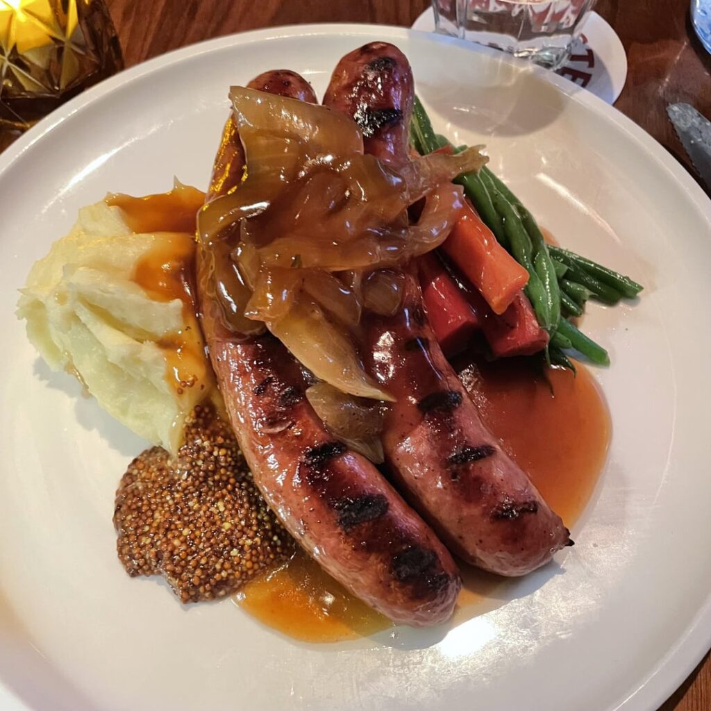 Bangers and Mash at House on Parliament