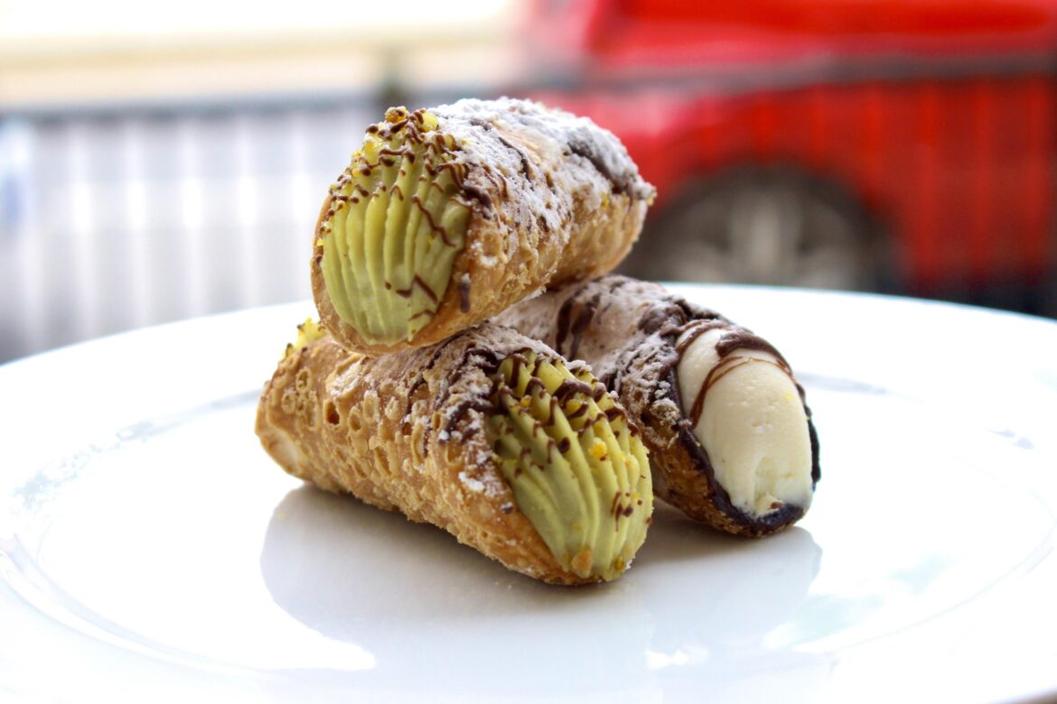 Sicilian cannoli at Tre Mari on St. Clair West