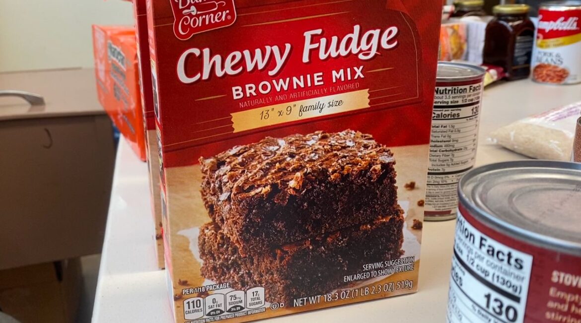 Salvation Army Christmas food box