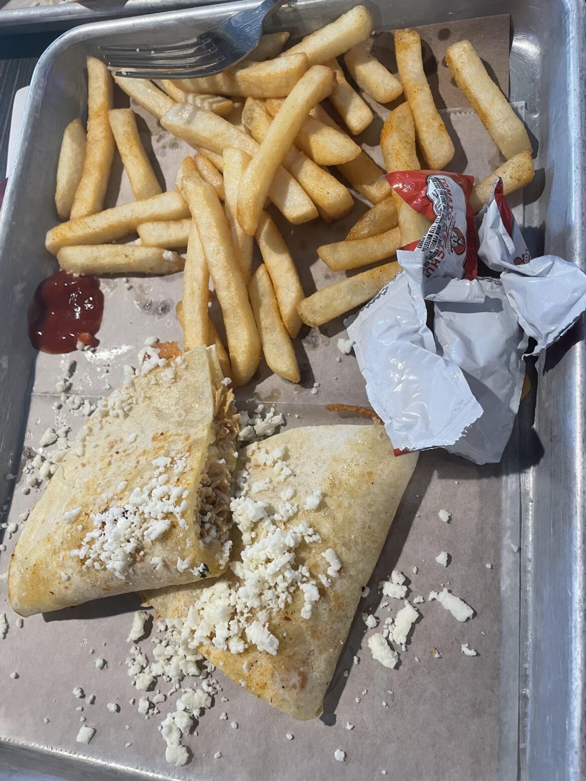 Ordered a quesadilla, this is what I got