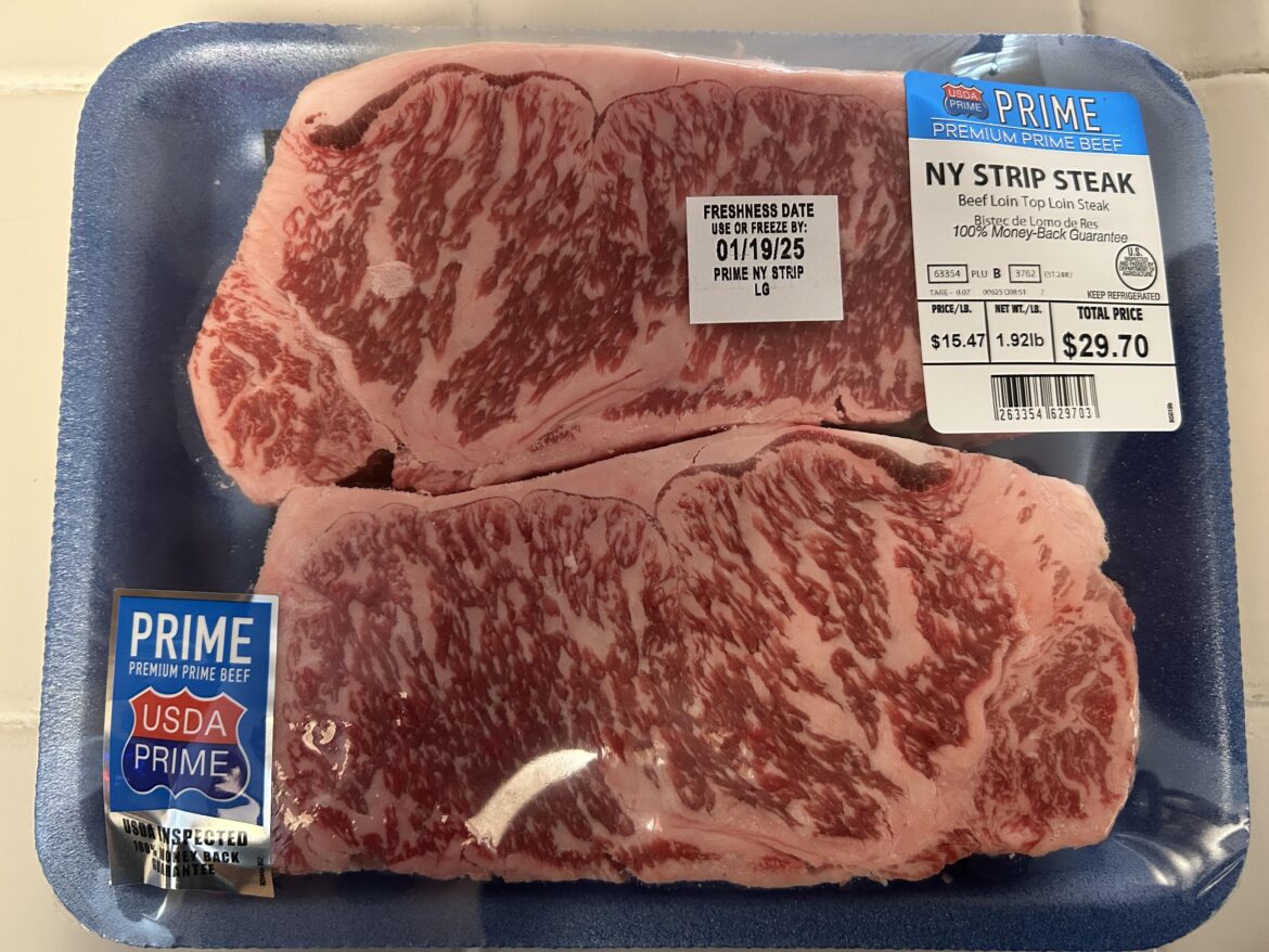 Is this too much marbling?