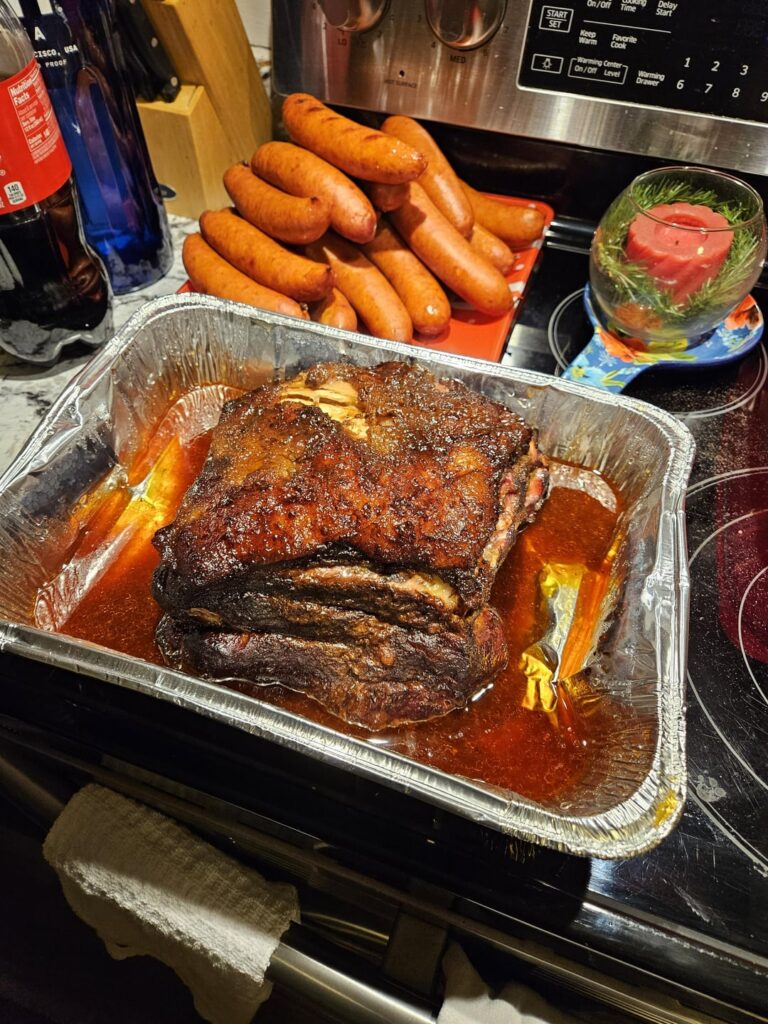 First big cook on the Traeger