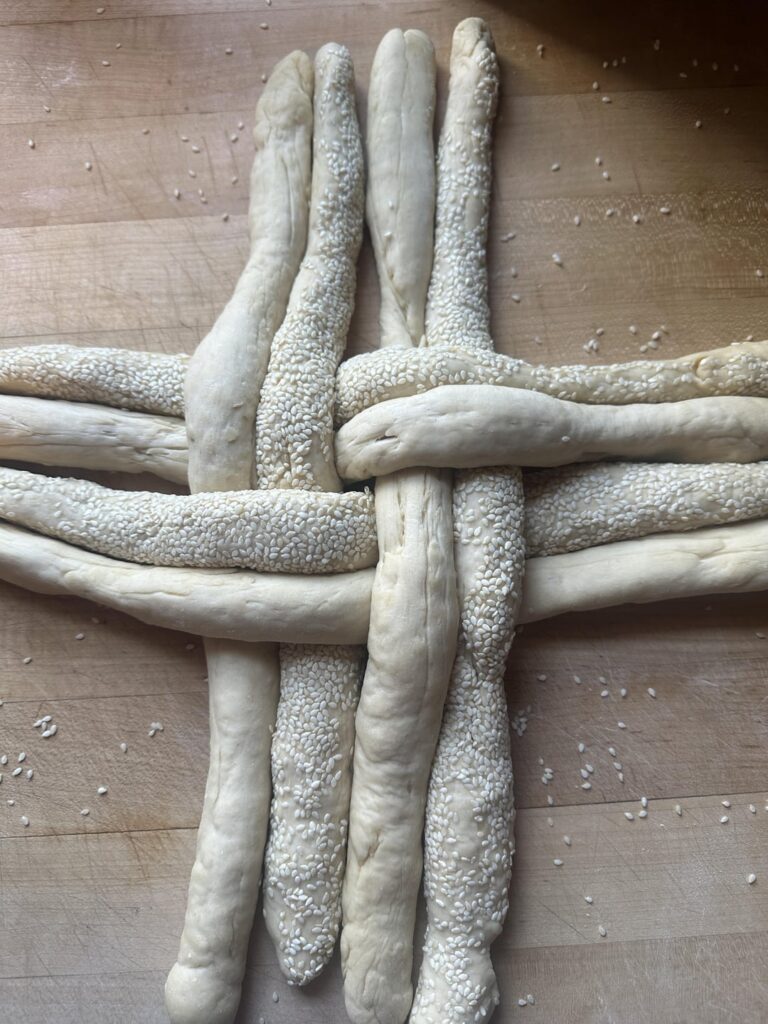 My first attempt at a braided loaf