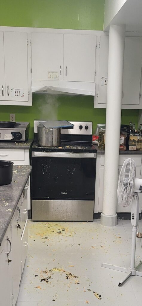 Accidentally made a bomb at work