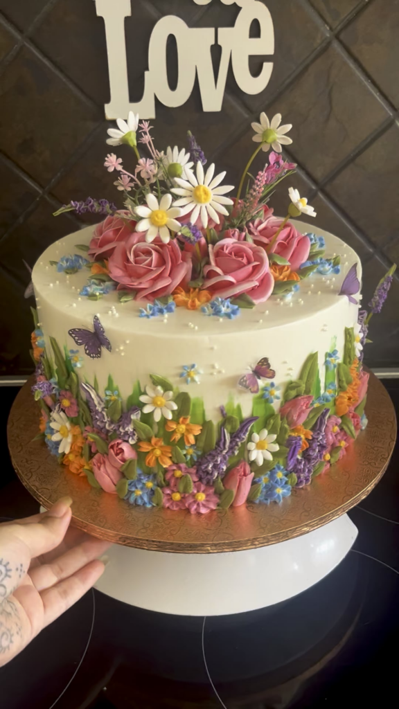 A beautiful garden for a beautiful birthday 🎂