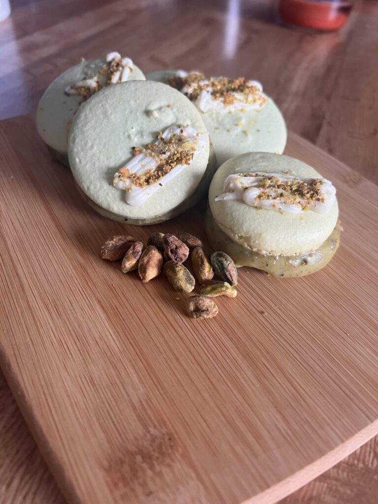 Beginner baker starting with macarons