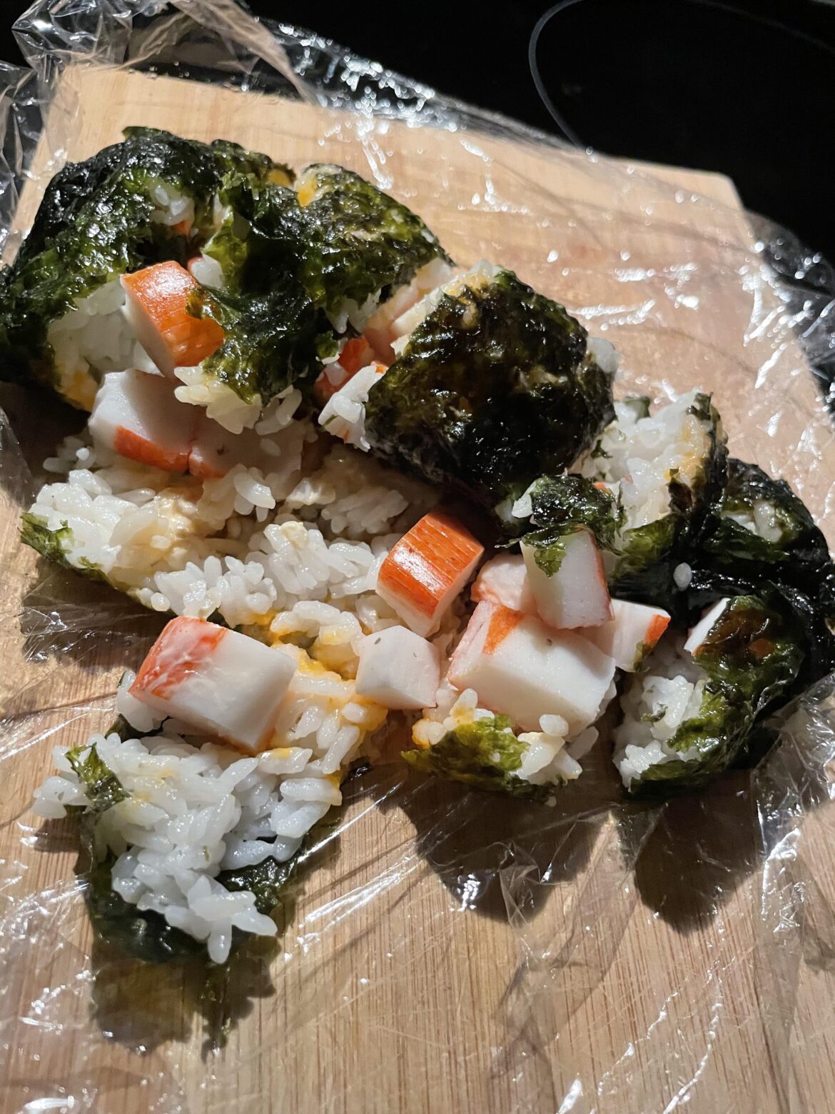 My first attempt at sushi