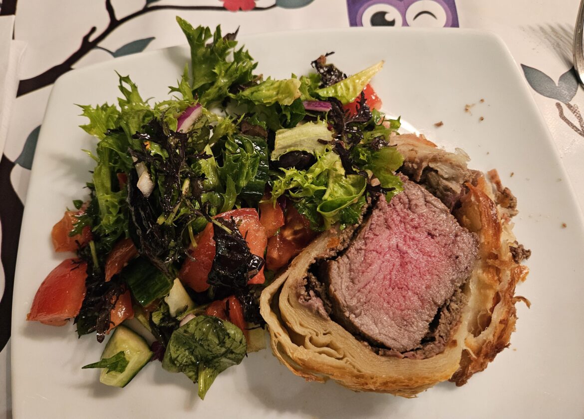 My first ever attempt at beef wellington