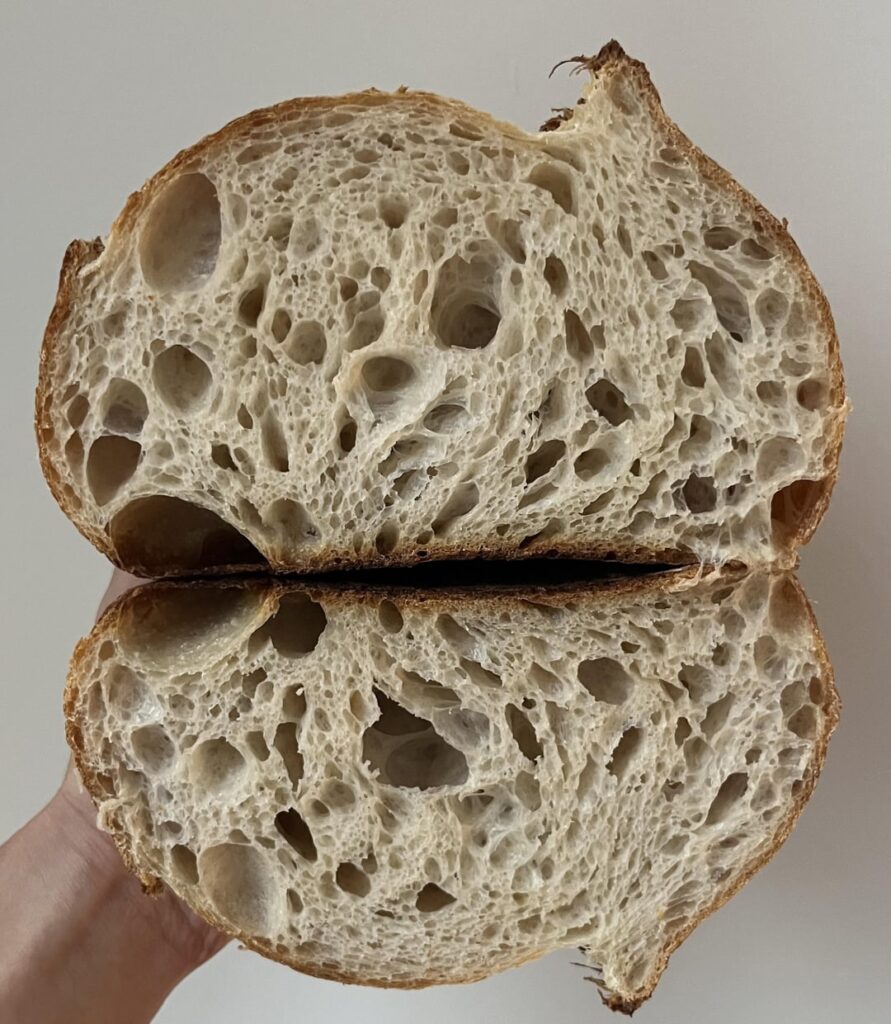 My first complete step by step video, from feeding the starter to slicing the bread. Love to hear advice or comments on my process!