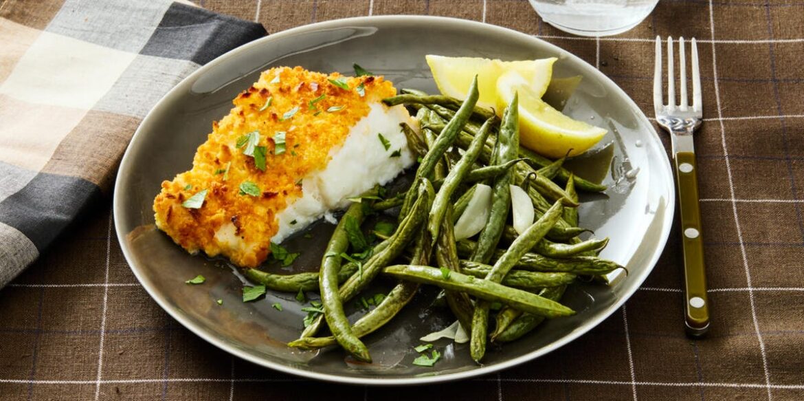 Cod with Green Beans Recipe