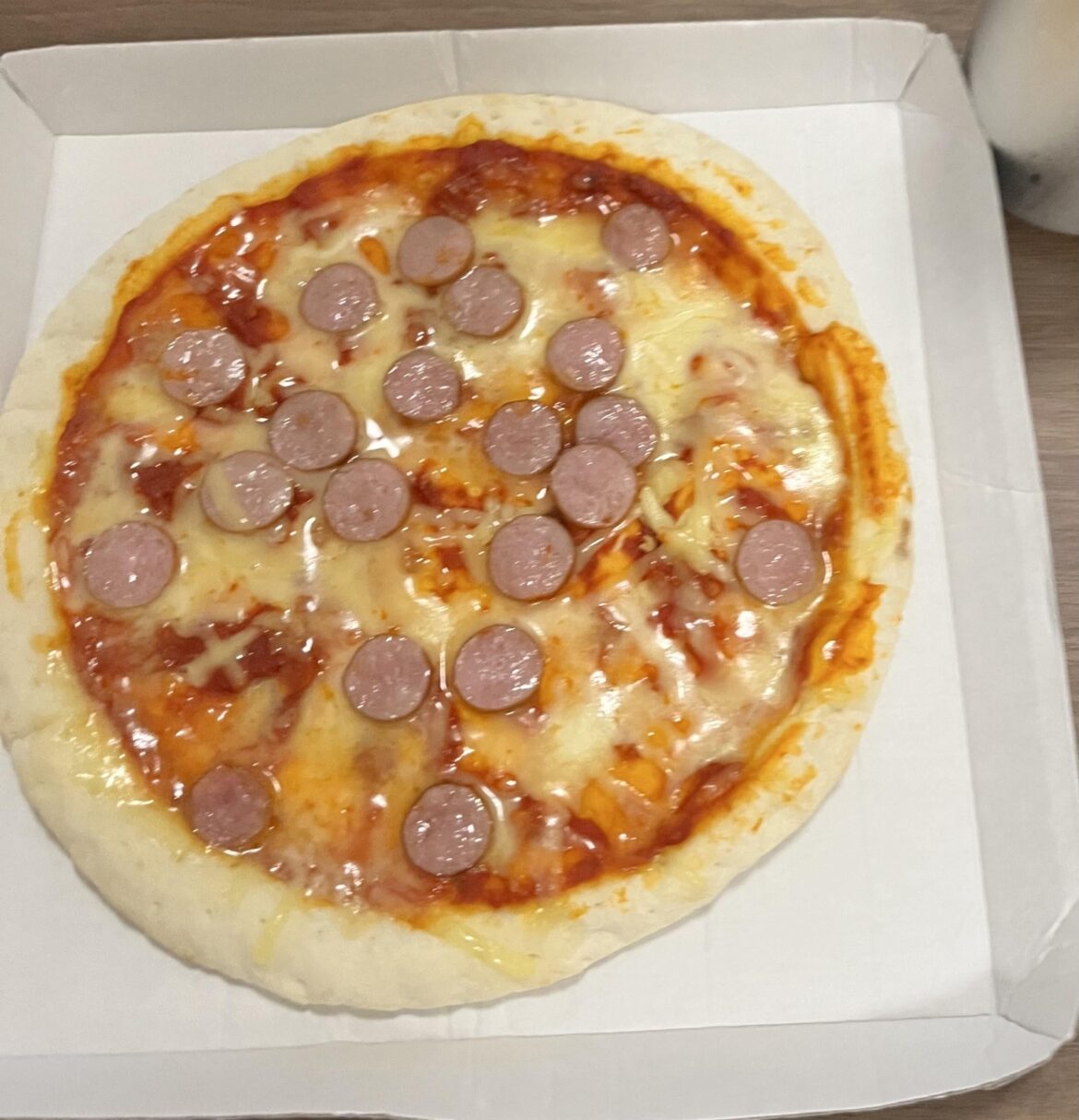 Japanese grocery store pizza
