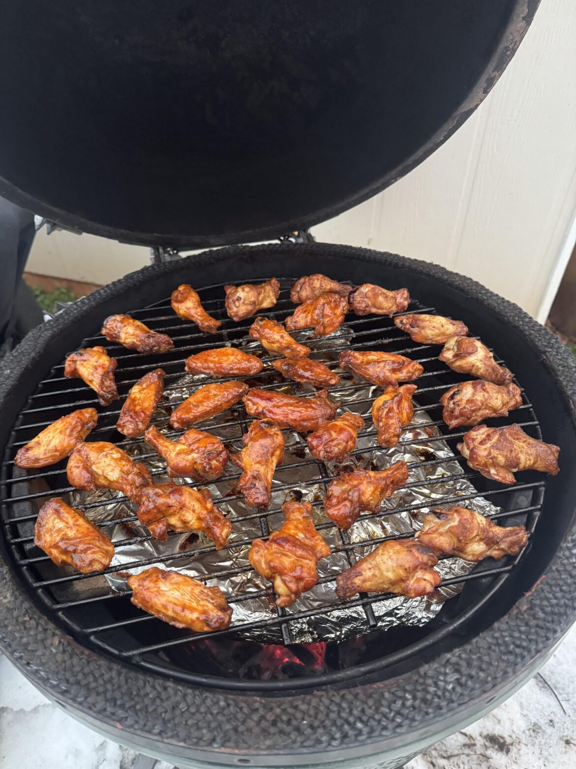 First cook on the Egg was a great success