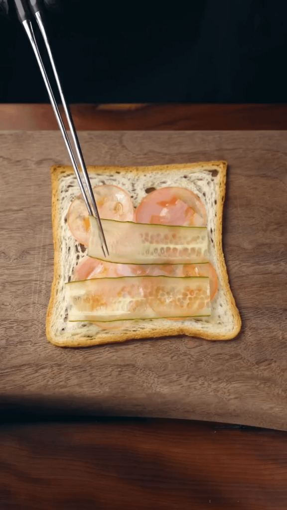 An extremely thin sandwich