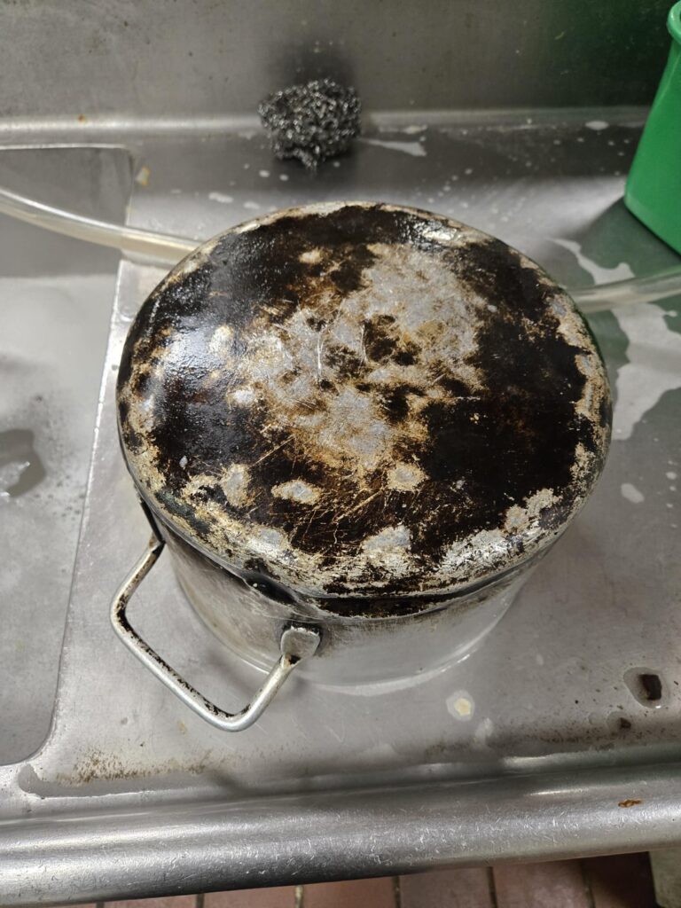 It was slow so they let me back in dish