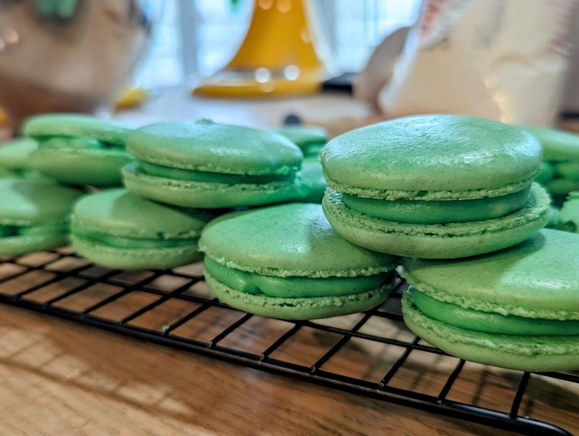 I made my first ever macarons!