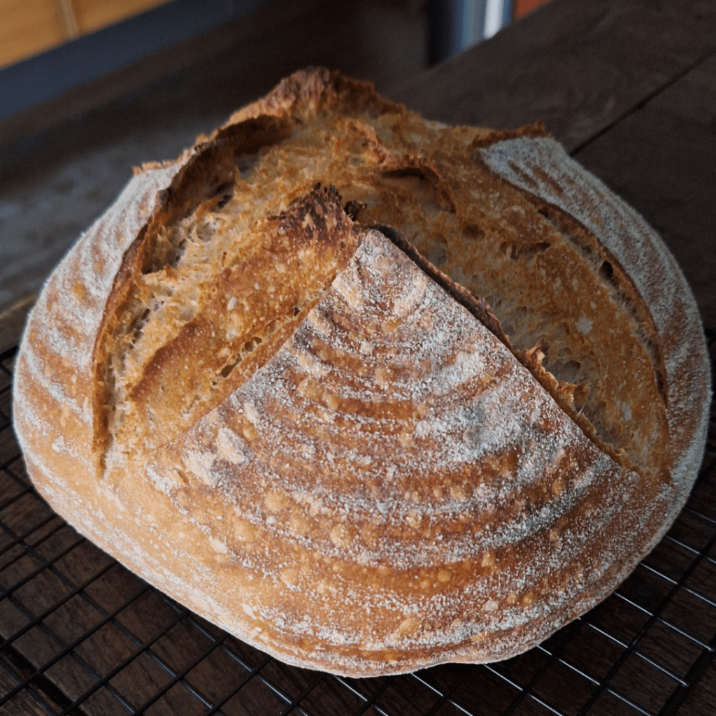 I am so proud of my fourth loaf